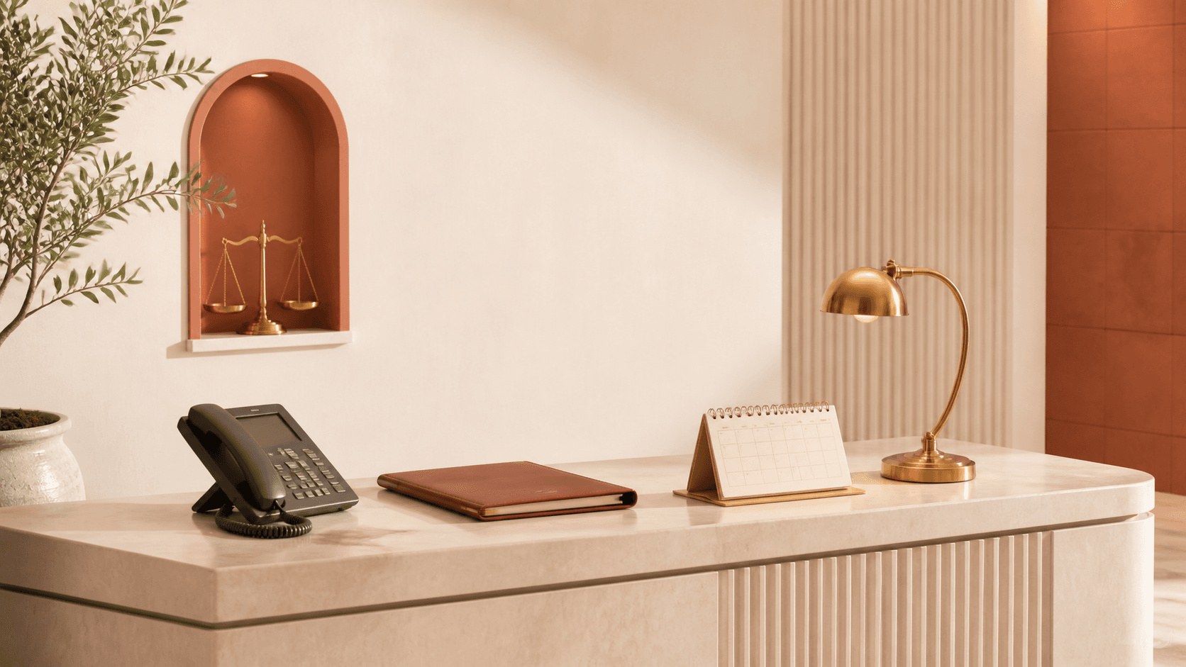 AI receptionist for law firms visual