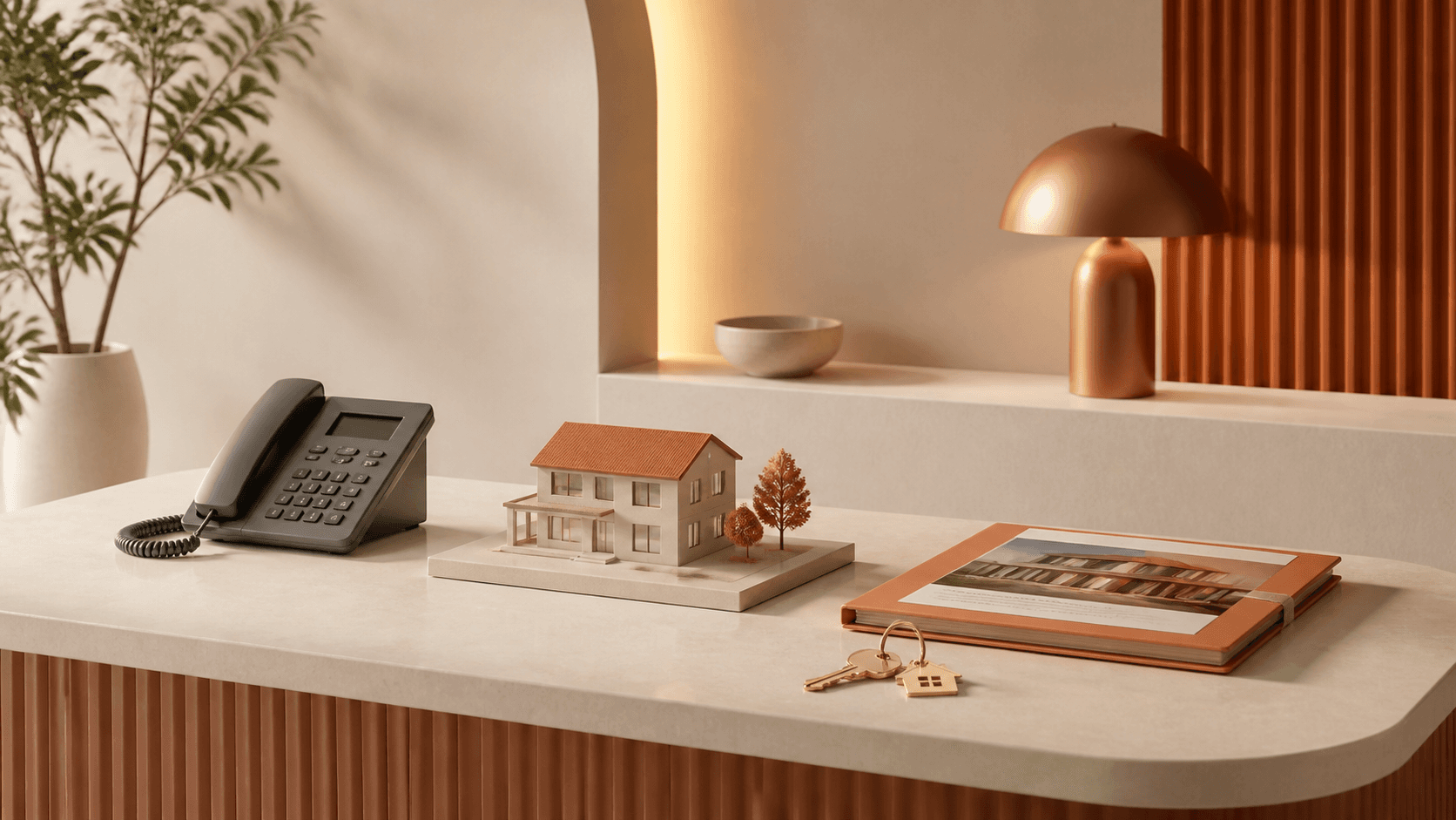 AI receptionist for real estate agents visual
